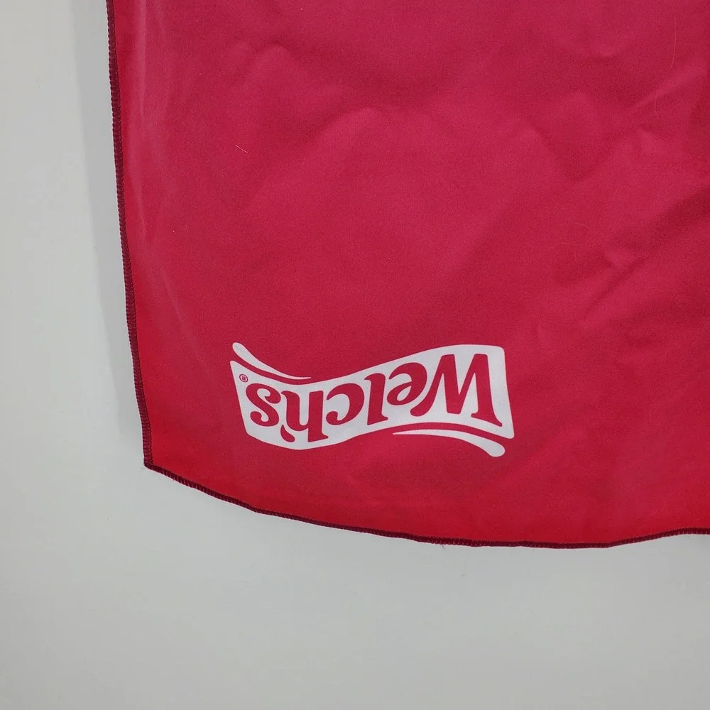 TerryTown‎ Welchs Motivational Yoga Towel Purple Red Ombre Polyester Fitness